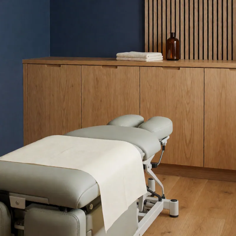 One of the four private adjusting rooms