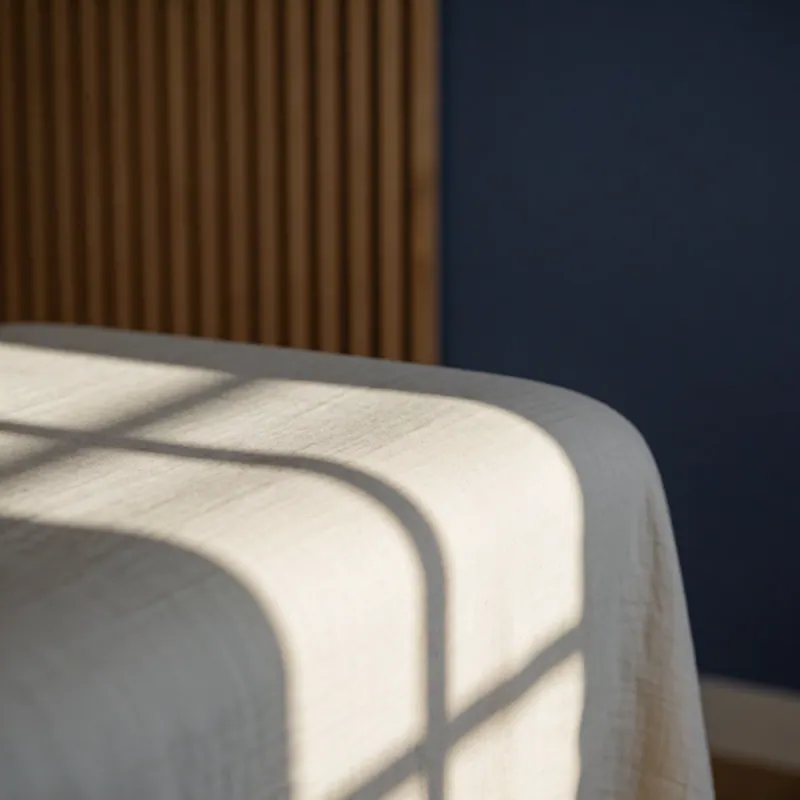 Morning light across a treatment table in the Woodside clinic